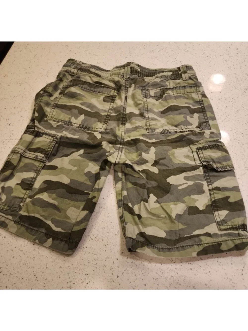 The Children's Place Boys Camouflage Shorts 10 Husky
